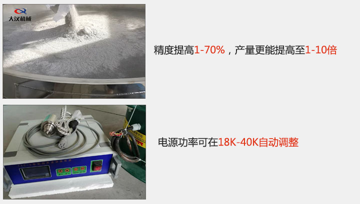 精度提高1—70%,產(chǎn)量更能提高至1-10倍  電源功率可在18K-40K自動(dòng)調(diào)整