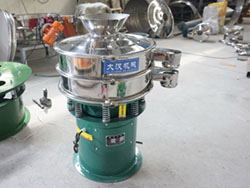 600型帶料斗,底框加高圓形篩